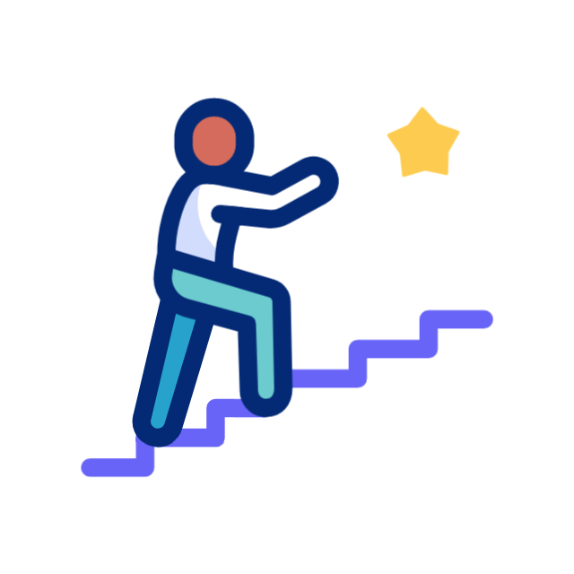 Achieve illustration